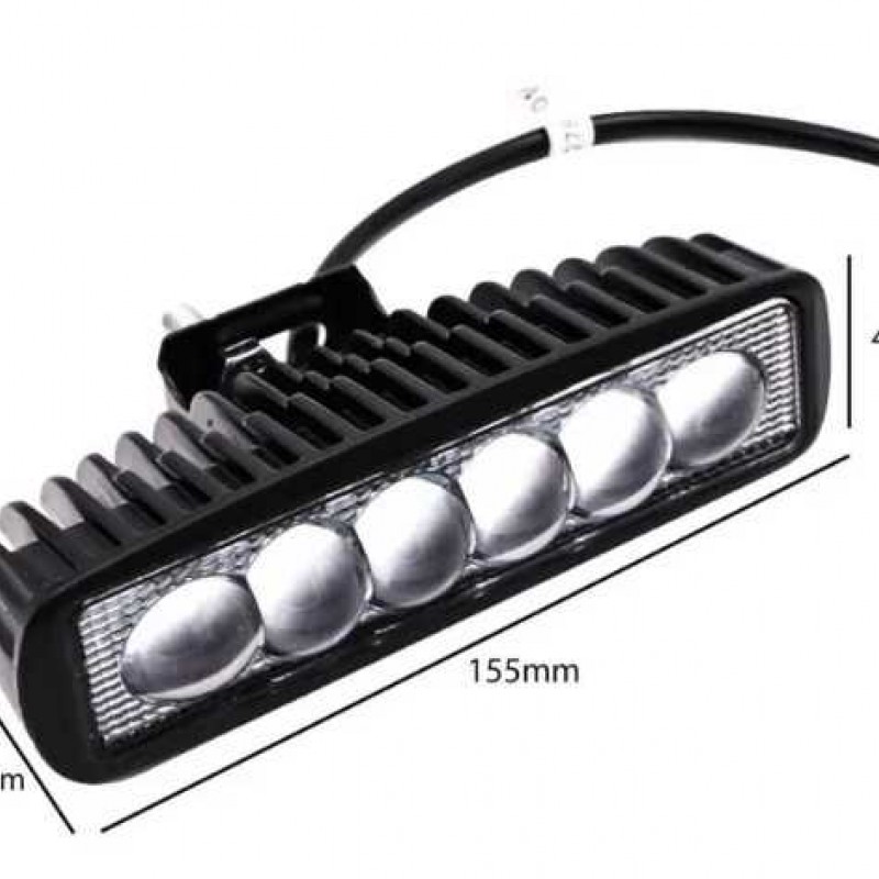 Knmaster Knmaster Olana 18W 6 Ledli Motosiklet/ Off Road Led Sis Farı