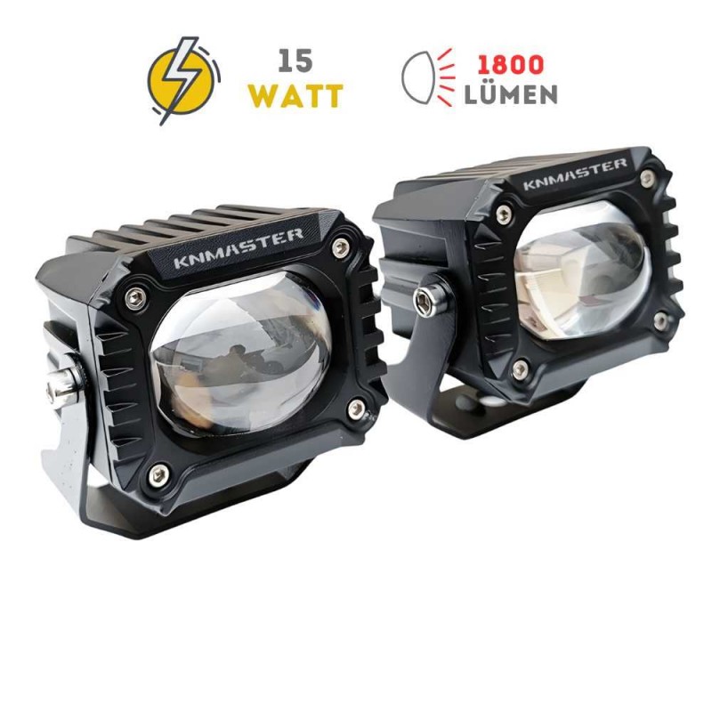 Knmaster Knmaster Bison 15W Motosiklet Led Sis Farı