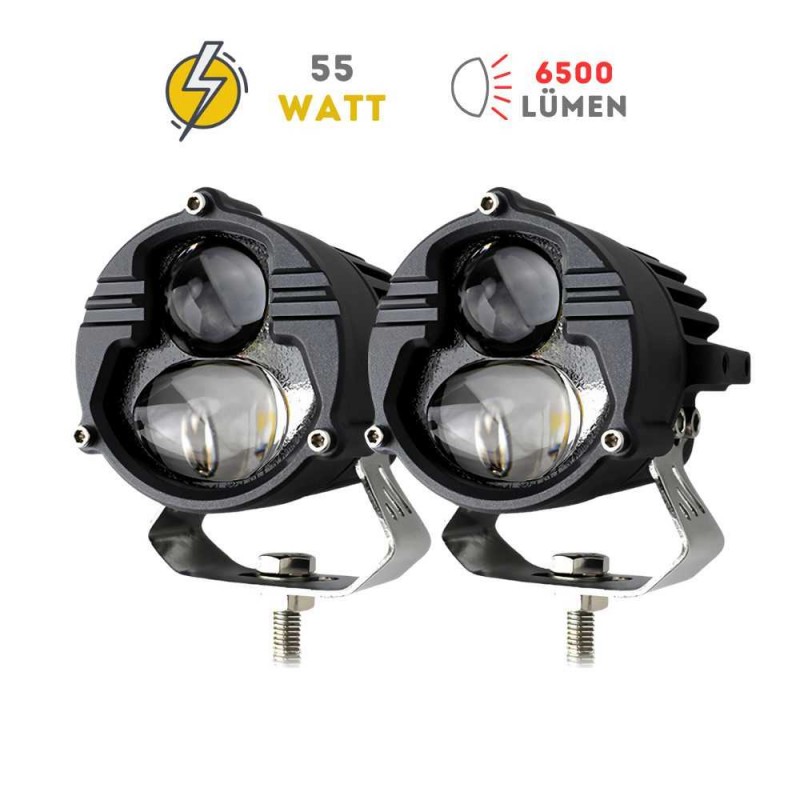 Knmaster Knmaster Cali 55W Motosiklet Led Sis Farı