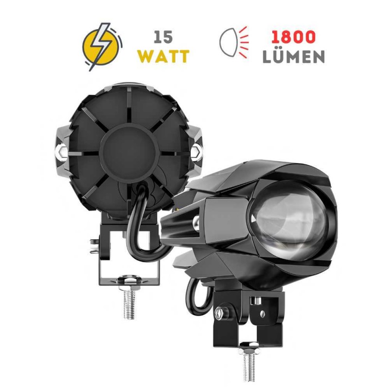 Knmaster Knmaster Scorıon 15W Motosiklet Led Sis Farı