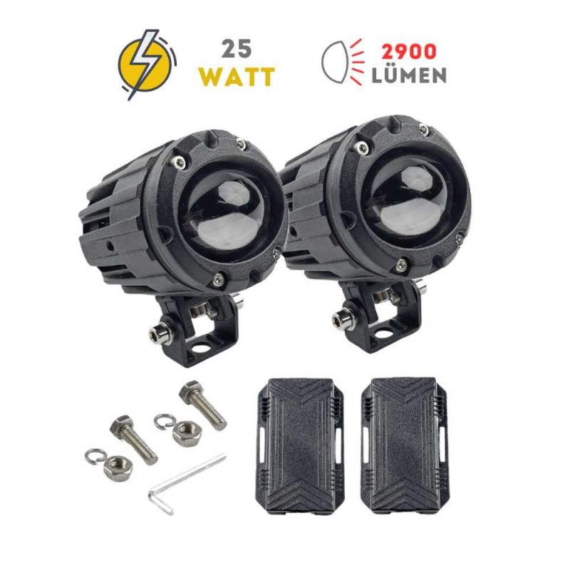 Knmaster Knmaster Buffalo 25W Motosiklet Led Sis Farı