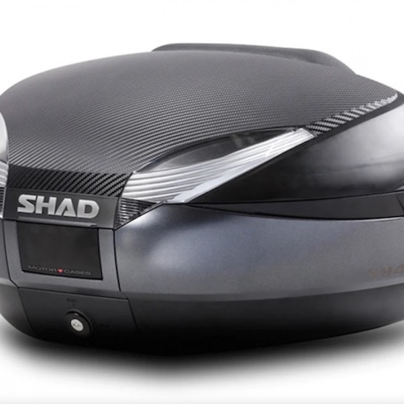 SHAD SH48 SİYAH+CARBON CANTA+SIRTLIK (48 Litre)